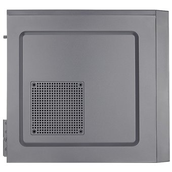  Корпус Aerocool Cs-108-S-BK-v1 (mATX, без БП, USB3.0 x1, USB2.0 x1, 8cm black fan x1) 