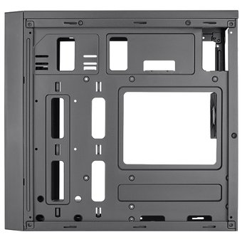  Корпус Aerocool Cs-108-S-BK-v1 (mATX, без БП, USB3.0 x1, USB2.0 x1, 8cm black fan x1) 