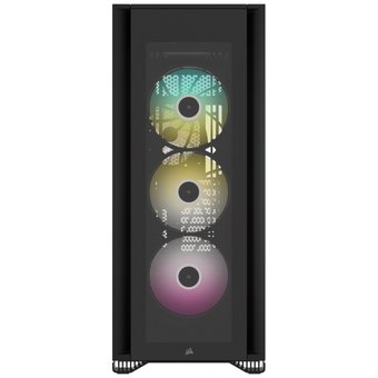  Корпус Corsair iCUE 7000X RGB (CC-9011226-WW) Full-Tower ATX, black,Tempered Glass (639435) 