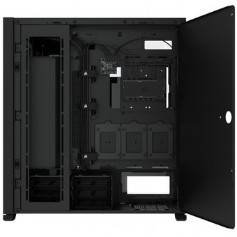  Корпус Corsair iCUE 7000X RGB (CC-9011226-WW) Full-Tower ATX, black,Tempered Glass (639435) 