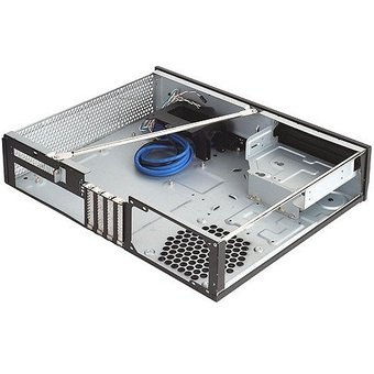  Корпус Silverstone Milo ML04B SST-ML04B Black, Slim HTPC mATX, USB3.0, Audio, без БП 