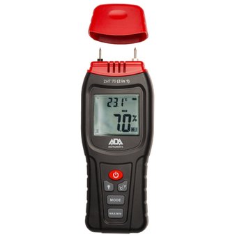  Термогигрометр ADA ZHT 70 черный/красный (А00518) 