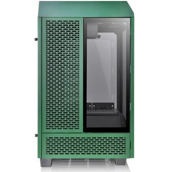  Корпус Thermaltake The Tower 100 Racing Green CA-1R3-00SCWN-00 черный без БП miniITX 1x120mm 3x140mm 2xUSB3.0 audio bott PSU 