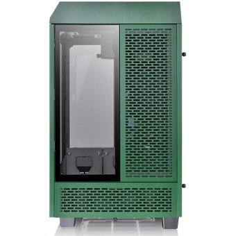  Корпус Thermaltake The Tower 100 Racing Green CA-1R3-00SCWN-00 черный без БП miniITX 1x120mm 3x140mm 2xUSB3.0 audio bott PSU 