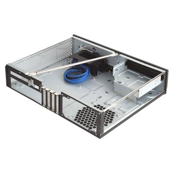  Корпус Silverstone Milo ML03B SST-ML03B Black, Slim HTPC mATX, USB3.0, Audio, без БП 