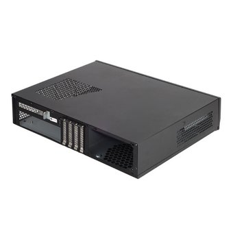  Корпус Silverstone Milo ML03B SST-ML03B Black, Slim HTPC mATX, USB3.0, Audio, без БП 