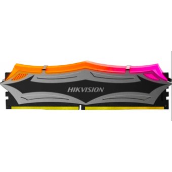  ОЗУ Hikvision (HKED4081CBA2D2ZA4/8G) 8GB DDR4 3200 DIMM U100 RGB Gaming Memory CL16, 1.35V, XMP, Heat Shield, RTL 