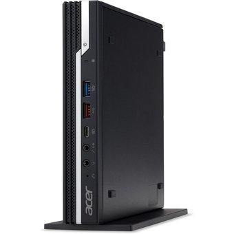  Неттоп Acer Veriton N4680G DT.VUSER.00H P G6405 (4.1) 8Gb SSD256Gb UHDG 610 Eshell GbitEth WiFi BT 90W клавиатура мышь черный 