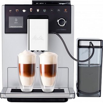  Кофемашина Melitta F 63/0-201 серебристый 
