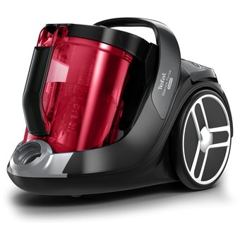  Пылесос Tefal Silence Force Cyclonic TW7233EA красный/серый 