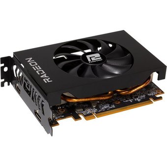  Видеокарта PowerColor AMD Radeon RX 6500XT (AXRX 6500XT 4GBD6-DH) 4096Mb 64 GDDR6 2359/18000 HDMI DP HDCP Ret 