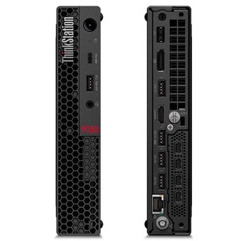  ПК Lenovo ThinkStation P350 tiny 30EF000DRU, i7-11700, 1 x 16GB DDR4 3200 SoDIMM, 512GB SSD M.2 PCIE Gen 4, Integrated Gr 