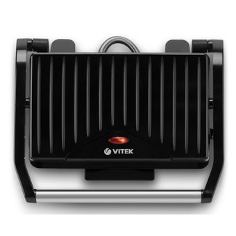  Гриль-пресс Vitek VT-2631 (MC) черный/серебро 
