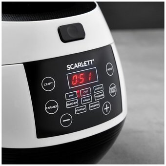  Мультиварка Scarlett SC-MC410S26 белый 