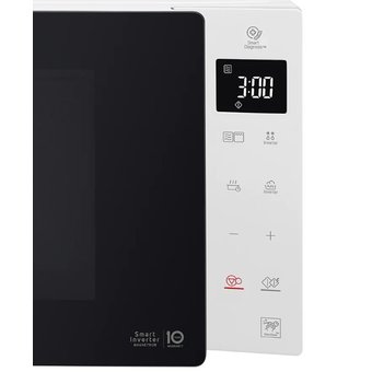  Микроволновая печь LG MH63M38GISW белый 