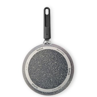  Сковорода блинная Tefal Natural Cook 04211522 круглая 22см ручка несъемная (без крышки) серый (9100046097) 