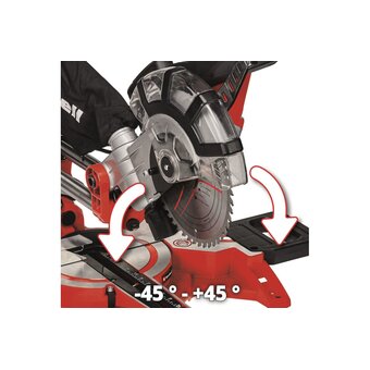  Пила торцовочная Einhell TC-SM 2131/1Dual (4300390) 