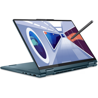  Ноутбук Lenovo Yoga 7 (82YL00A2RK) 14" WUXGA OLED 400N/Touch/Pen/i5-1340P/16Gb/512Gb SSD/UMA/W11/Tidal Teal 