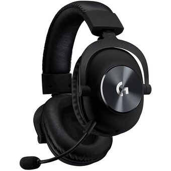  Наушники с микрофоном Logitech G Pro X (981-000819) черный 2м мониторные оголовье 
