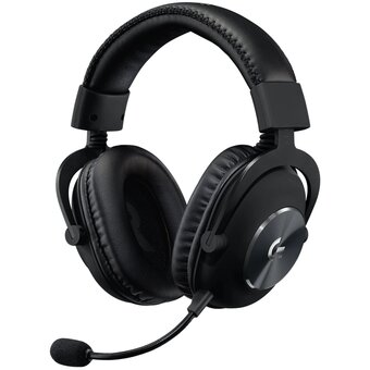  Наушники с микрофоном Logitech G Pro X (981-000819) черный 2м мониторные оголовье 