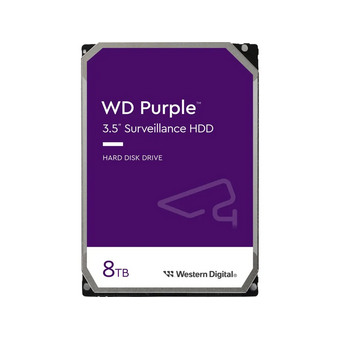  HDD Western Digital WD85PURZ 3.5" 8TB Purple Surveillance SATA 6Gb/s - 5640 rpm 