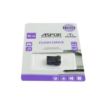  USB-флешка 32G USB 2.0 Aspor PK-TG120 нано 
