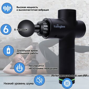  Перкуссионный массажер KARINGBEE KB-M100 