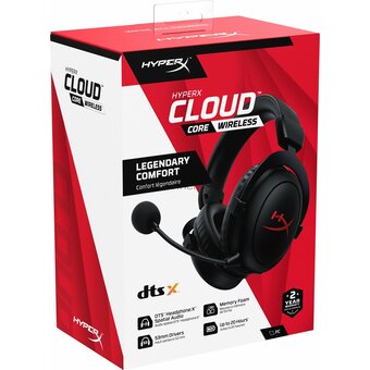  Наушники с микрофоном HyperX Cloud Core Radio (4P5D5AA) черный мониторные оголовье 