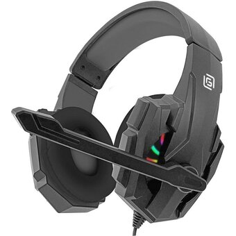 Наушники с микрофоном OKLICK HS-L355G черный 1.8м мониторные оголовье (1939807) 