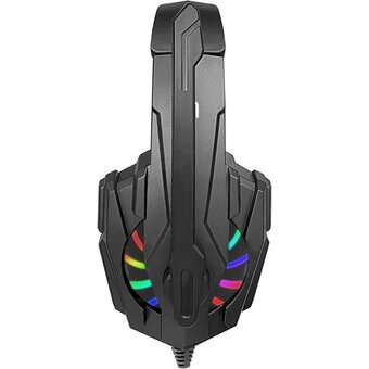  Наушники с микрофоном OKLICK HS-L355G черный 1.8м мониторные оголовье (1939807) 
