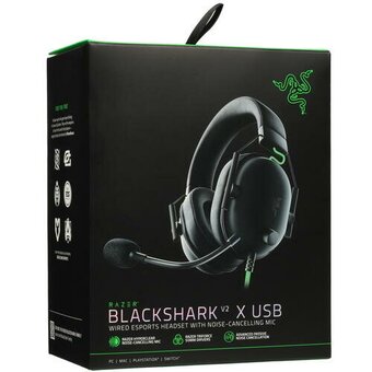  Гарнитура Razer Blackshark V2 X USB RZ04-04570100-R3M1 черный 