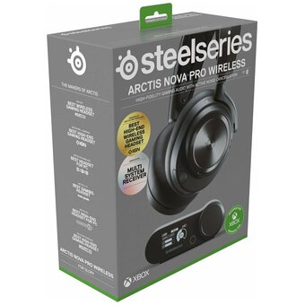  Наушники с микрофоном Steelseries Arctic Nova Pro черный 1.5м накладные оголовье (61527) 