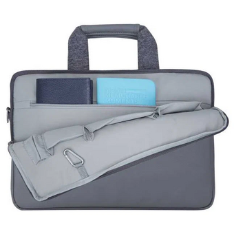  Сумка для ноутбука 15.6" Riva 7930 серый полиэстер 