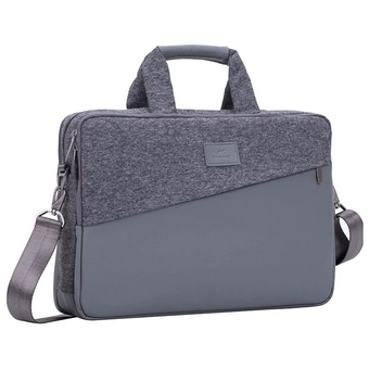  Сумка для ноутбука 15.6" Riva 7930 серый полиэстер 