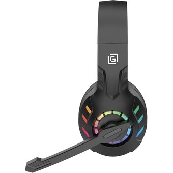  Наушники с микрофоном OKLICK HS-L420G черный мониторные BT оголовье (1939799) 