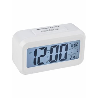 Часы электронные HOMESTAR HS-0110 белые 104307 