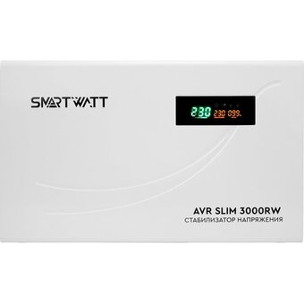  Стабилизатор напряжения SMARTWATT AVR Slim 3000RW 
