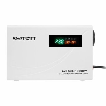  Стабилизатор напряжения SMARTWATT AVR Slim 1000RW 