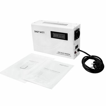  Стабилизатор напряжения SMARTWATT AVR Slim 1000RW 