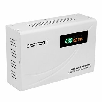  Стабилизатор напряжения SMARTWATT AVR Slim 1000RW 