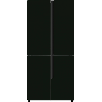  Холодильник Hyundai CM4584F черное стекло 