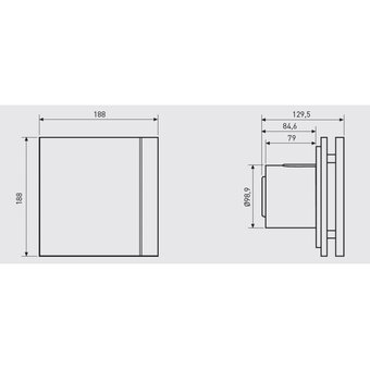  Вентилятор Soler&Palau Silent-100 CZ Design Re (03-0103-117) 