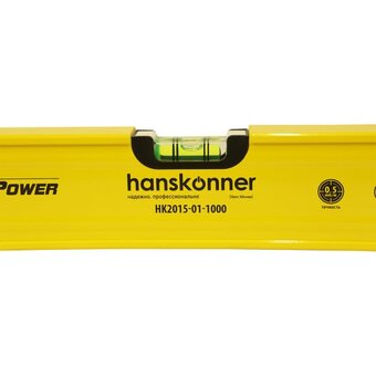  Уровень Hanskonner HK2015-01-1000 алюминиевый 