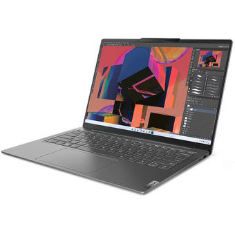  Ноутбук Lenovo Yoga Slim 6 14IRH8 (83E00022RK) Core i7 13700H 16Gb SSD512Gb Intel Iris Xe graphics 14" OLED WUXGA (1920x1200) W11H grey 