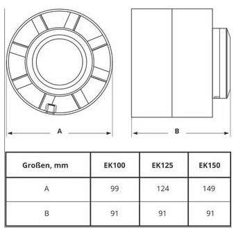  Вентилятор канальный Эвент ВК100 