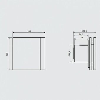 Вентилятор Soler&Palau Silent-100 CZ Grey Design-4C Re (03-0103-137) 