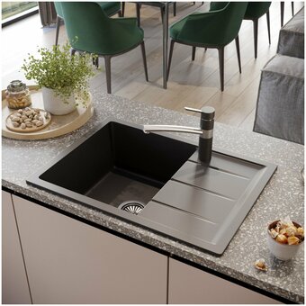  Мойка для кухни EMAR Quartz EMQ-1700.Q морион 