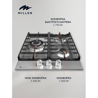  Варочная поверхность MILLEN MGH 451 IX 