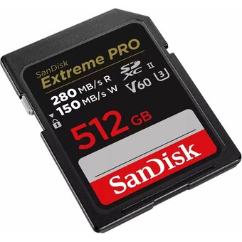  Карта памяти SANDISK SDSDXEP-512G-GN4IN SDXC 512GB UHS-II 
