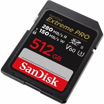  Карта памяти SANDISK SDSDXEP-512G-GN4IN SDXC 512GB UHS-II 
